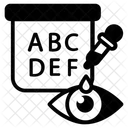 Examen Ocular Tratamiento Ocular Oftalmologia Icono