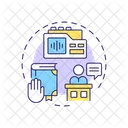 Testigo En El Juicio Testigo Legal Testigo Experto Icon