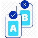 Pruebas A/B  Icono