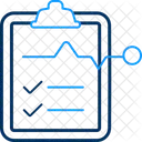 Pruebas Medicas Diagnostico Atencion Sanitaria Icono