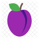 Prune Fruit Sucre Icône