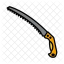 Pruning Saw Cutting Sharp Icon