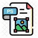 Ps Files And Folders File Format Icon