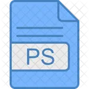 Ps、ファイル、フォーマット アイコン