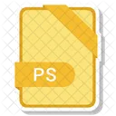 Ps File Document Icon