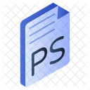 Ps File File Format Filetype Icon
