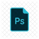 Ps Datei Photoshop Symbol