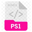 Ps 1 Datei Format Icon