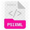 Ps 1 Xml File Format Icon