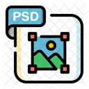 Psd Files And Folders File Format Icon