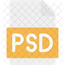 Psd、ファイル、フォーマット アイコン