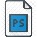 PSD 포토샵 파일 아이콘
