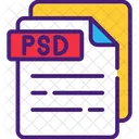 PSD Datei Icon