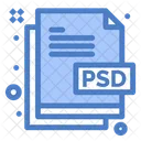 Psd Datei Psd Kreativ Icon