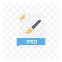 Psd File Design Icon