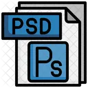 Psd File File Folder Icon