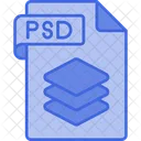 Psd 파일  아이콘