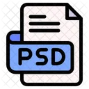 Psd File Type File Format Icon