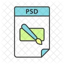 Psd 파일 소프트웨어 애니메이션 아이콘
