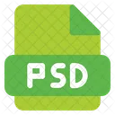 Psd Document File Format Icon