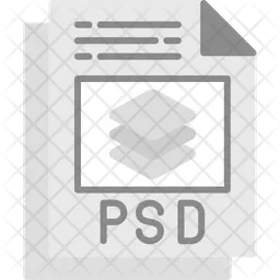 Psd File  Icon