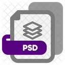 Psd File Psd Photoshop Icon