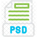 Psd File Photoshop Document Adobe Photoshop Format Image File Icon