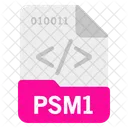 Psm 1 Datei Format Icon