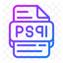 Psql Postgresql Database Backup Database File Type Icon