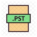 Pst Datei Pst Dateiformat Symbol