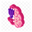 Psychologically Brain  Icon
