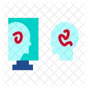 Psychology Consultant Mental Health Online Therapy Icon