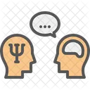 Psychology Talk Chat Icon