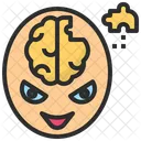 Psychosis Mad Mental Icon