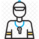 Pt Physical Trainer Coach Icon