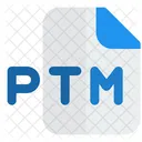 Ptm File  Icon