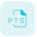 Pts File Audio File Audio Format アイコン