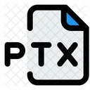 Ptx Datei Audiodatei Audioformat Icon