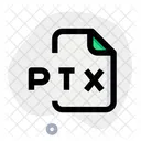 Ptx Datei Audiodatei Audioformat Icon