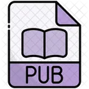 Pub File Extension File Format Icon