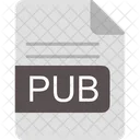 Pub File Format Icon