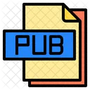 Pub File File Type Icon