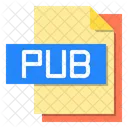 Pub File File Type Icon