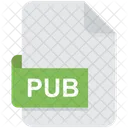 Pub Publisher File Format Icon