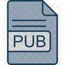 Pub File Format Icon