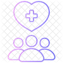 Healthcare Community Vaccination Icon