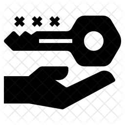 Free Public Key Cryptography Icon of Glyph style - Available in SVG ...