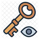 Public Key Key Crypto Icon