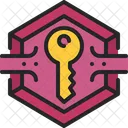 Public Key Security Icon