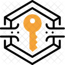 Public Key Security Icon